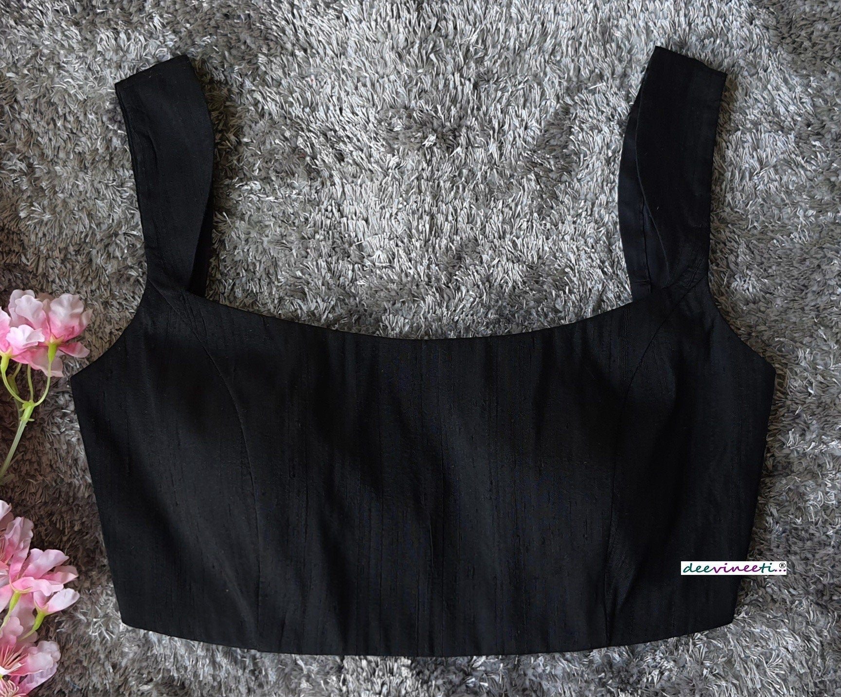 Pure Raw Silk Blouse DVBL_256
