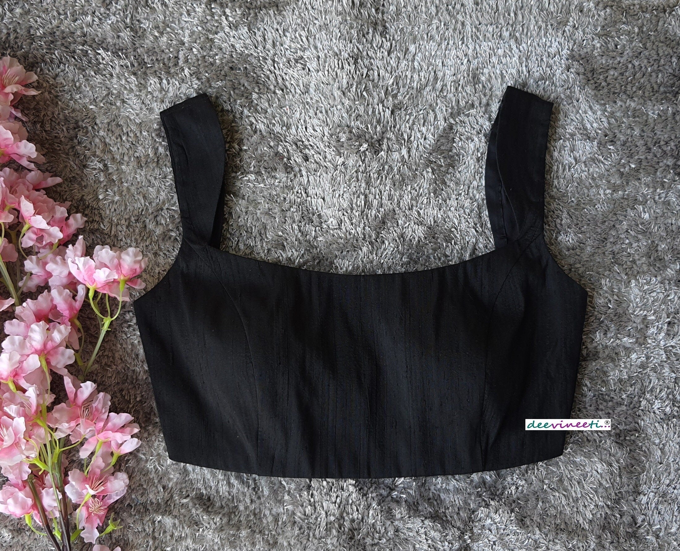 Pure Raw Silk Blouse DVBL_256